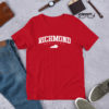 Richmond City Grunge - Bella+Canvas Unisex Tee - Image 9