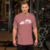 Area Code 606 (Men's) - Bella+Canvas Unisex Tee - Image 6
