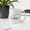 Jefferson County KY - White Glossy Mug - Image 5