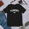 Florence City Grunge - Bella+Canvas Unisex Tee - Image 3
